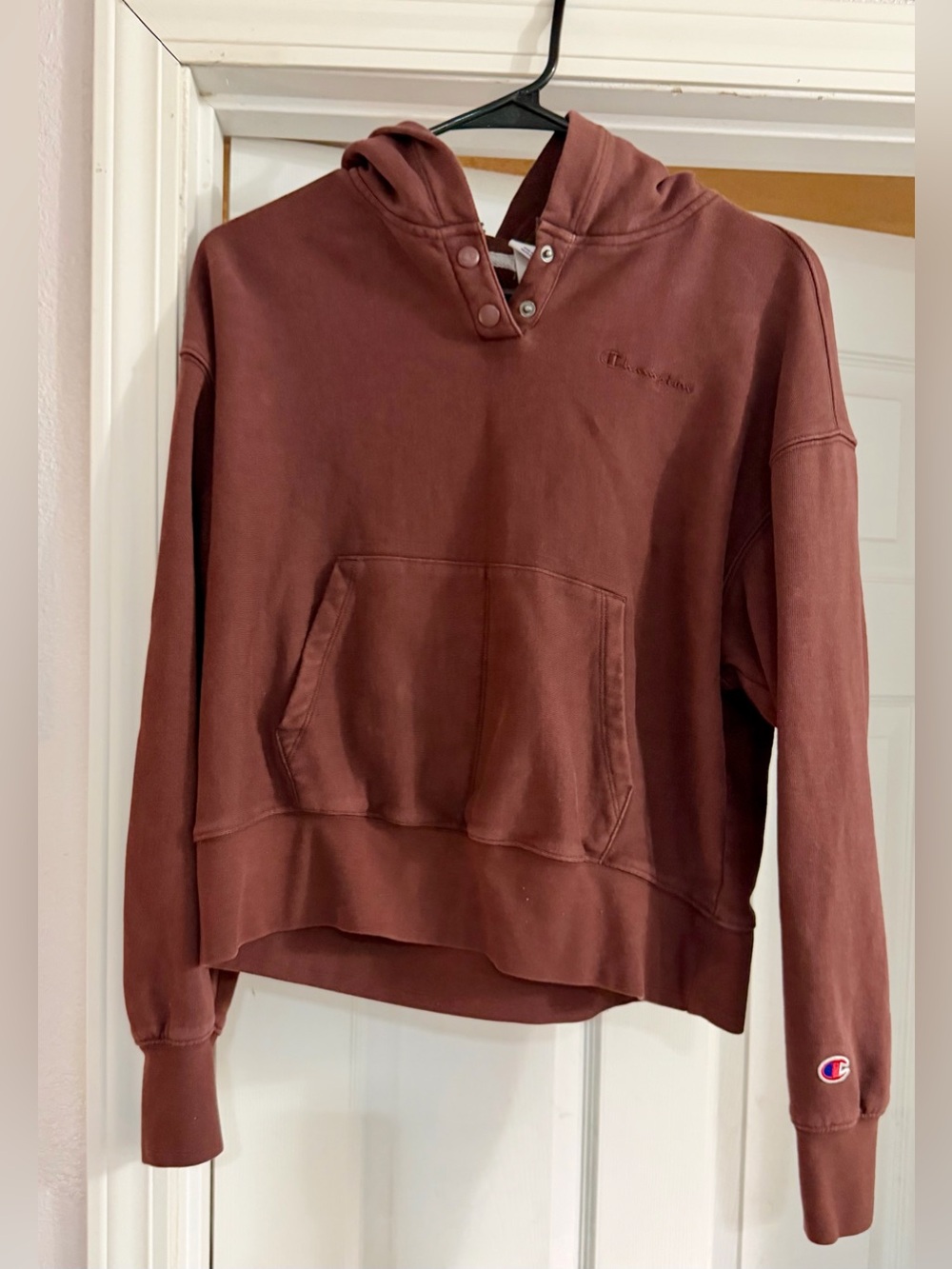 Champion Women's Cropped Hoodie (M)